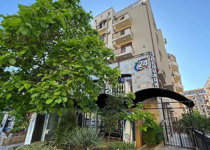 Апартамент Studio/free Yoga&aqua Aerobic Слънчев бряг